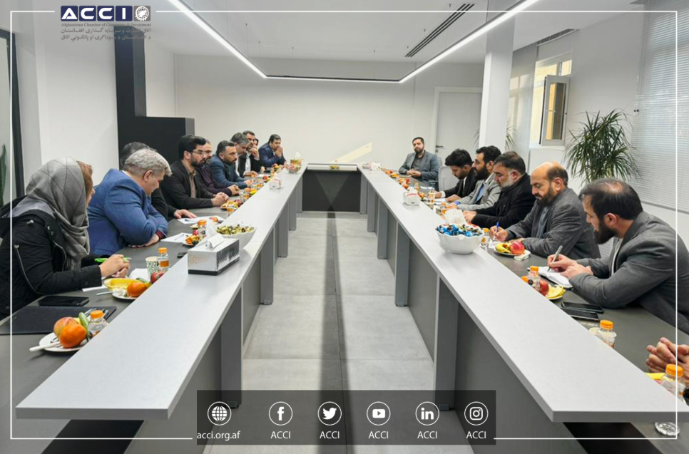 ACCI’s Vice-Chairman meets with Iran’s Deputy Minister of Commerce, Industry, and Mining
