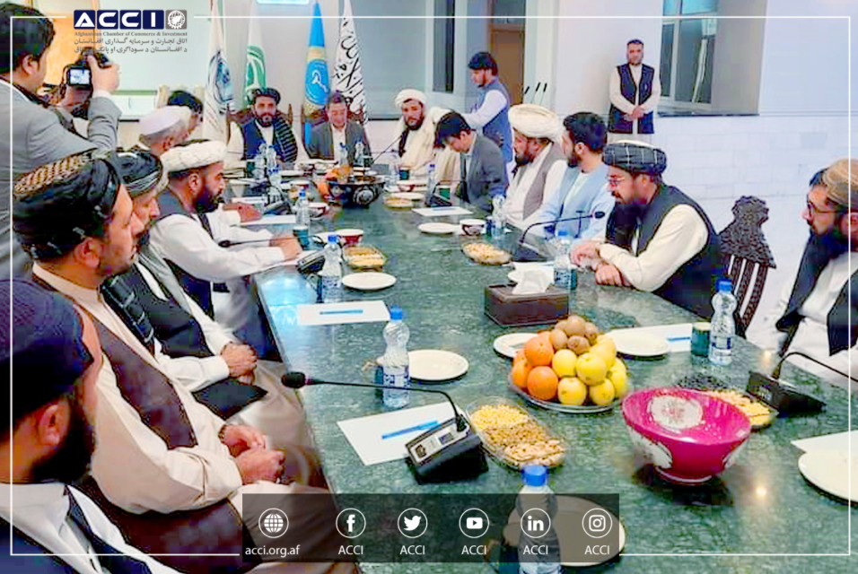 ACCI’s Vice – Chairman meets with Japan’s Acting Ambassador to Afghanistan